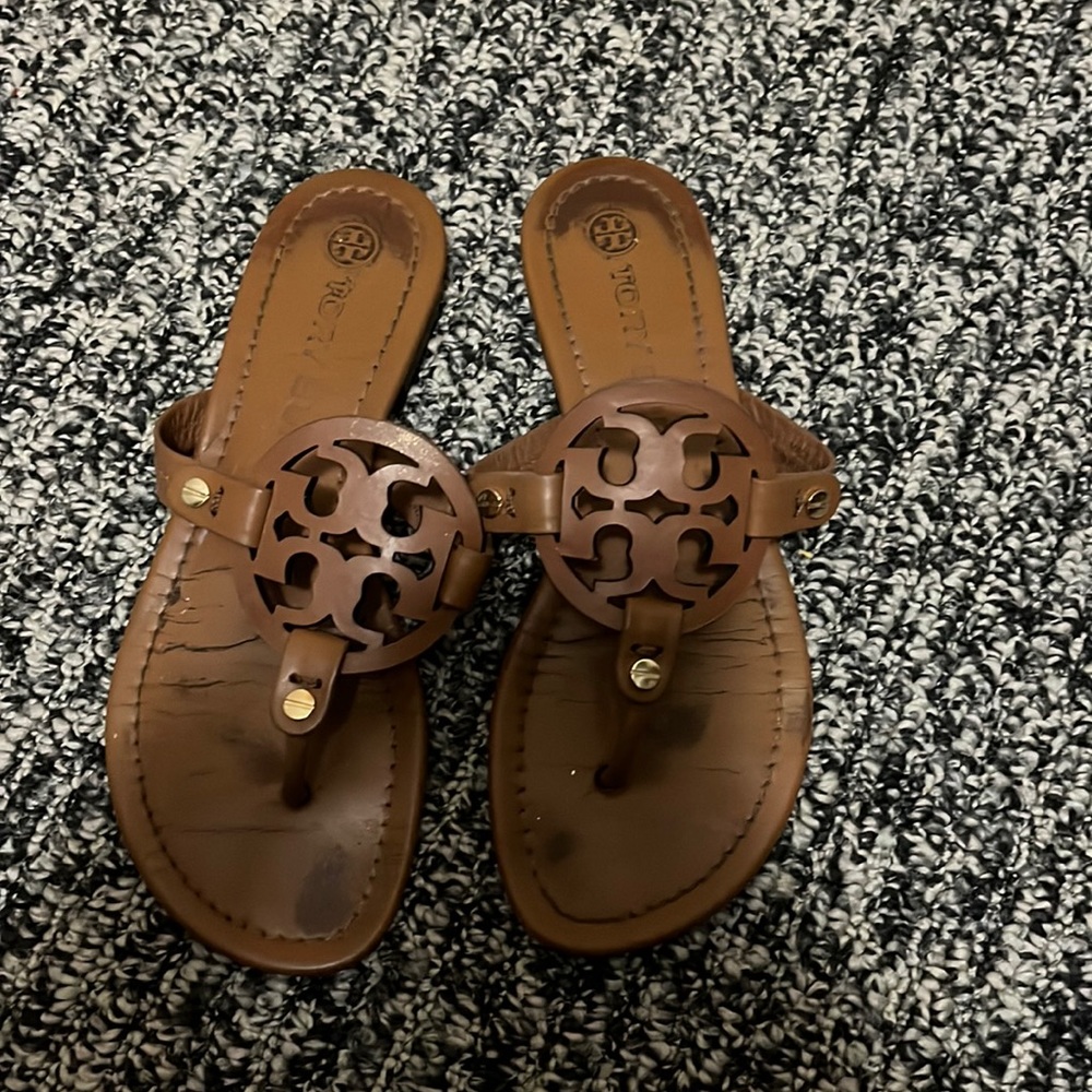 Leather Flip flops
